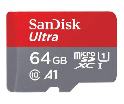 Karta pamięci SANDISK Ultra 64GB 140MB/s microSDXC + SD